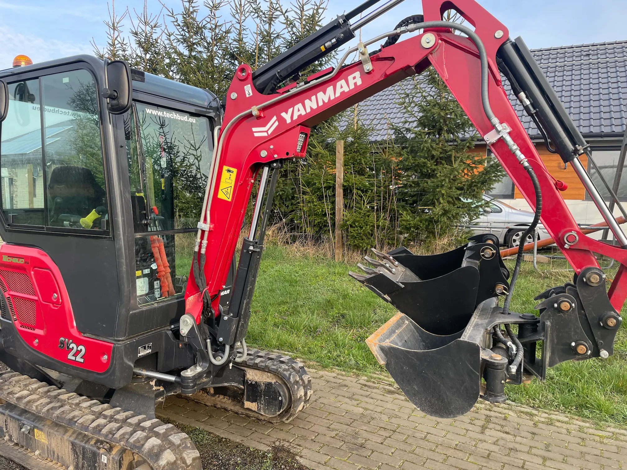 koparka do prac ziemnych