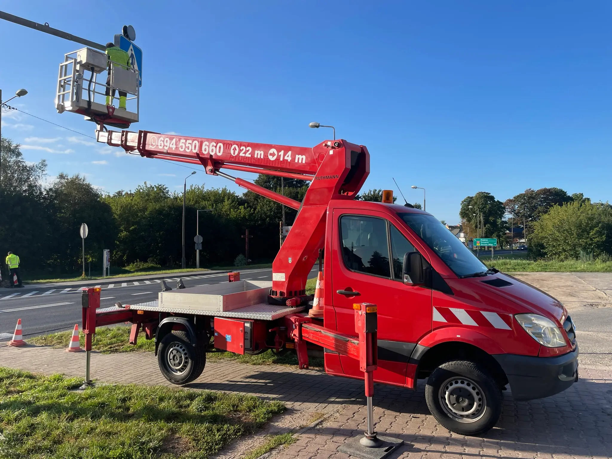 Wynajem podnośników koszowych w Stargardzie