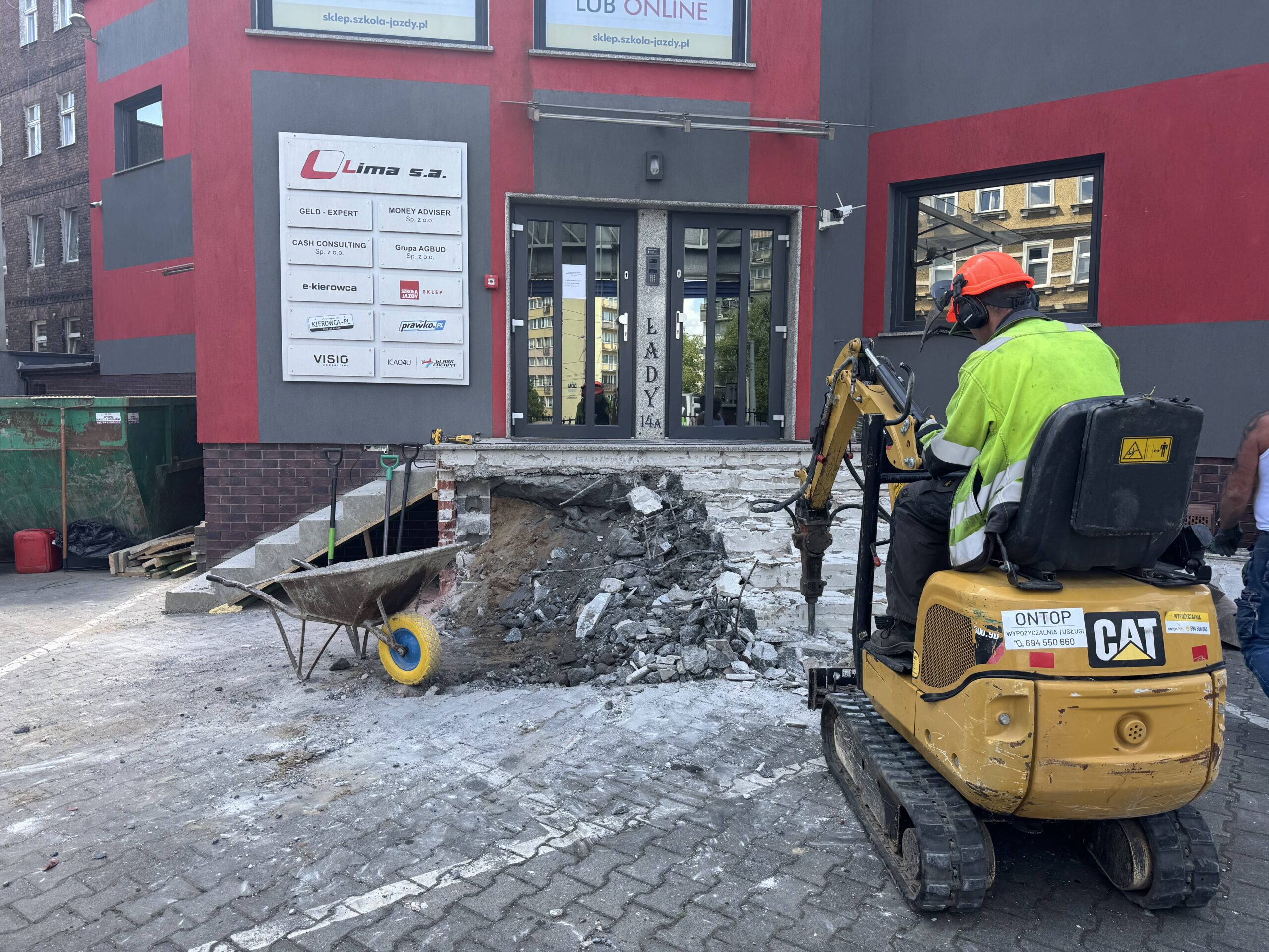 Wyburzenia minikoparką Stargard